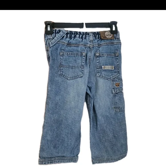 Timberland Kids Blue Denim Jeans - Picture 2 of 4